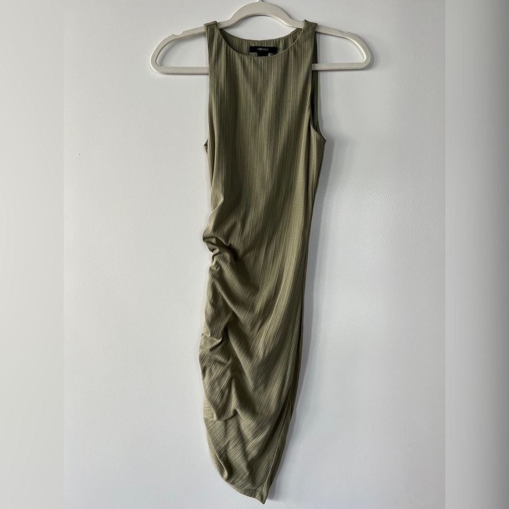 NAVY GREEN DRESS